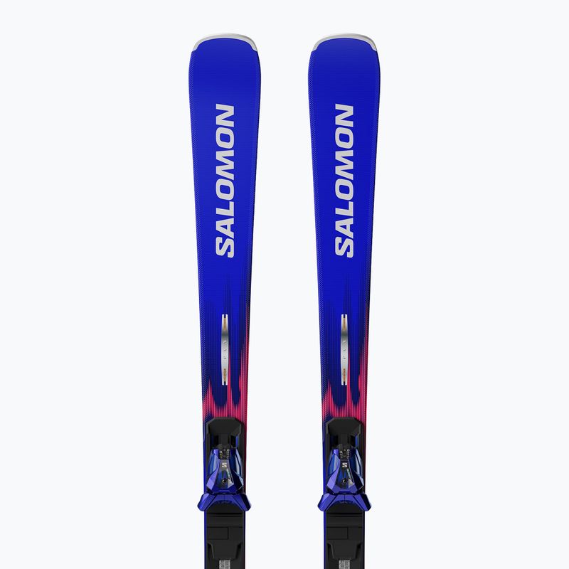 Alpinski mit Bindung Salomon Equipe SL 12 + I12 GW race blue/equipe red 4