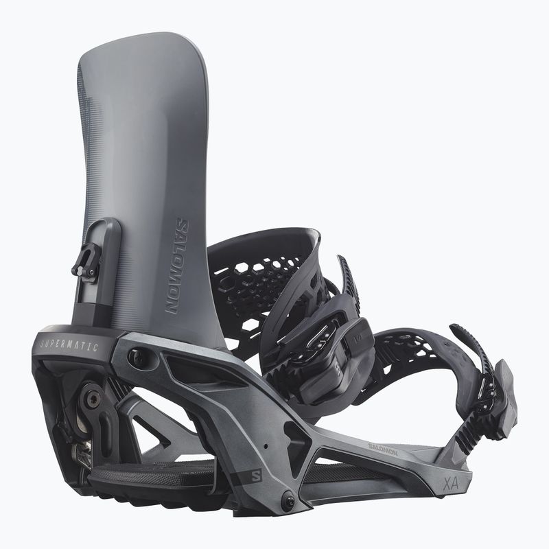 Snowboardbindungen Salomon XA Supermatic castor gray/black 2