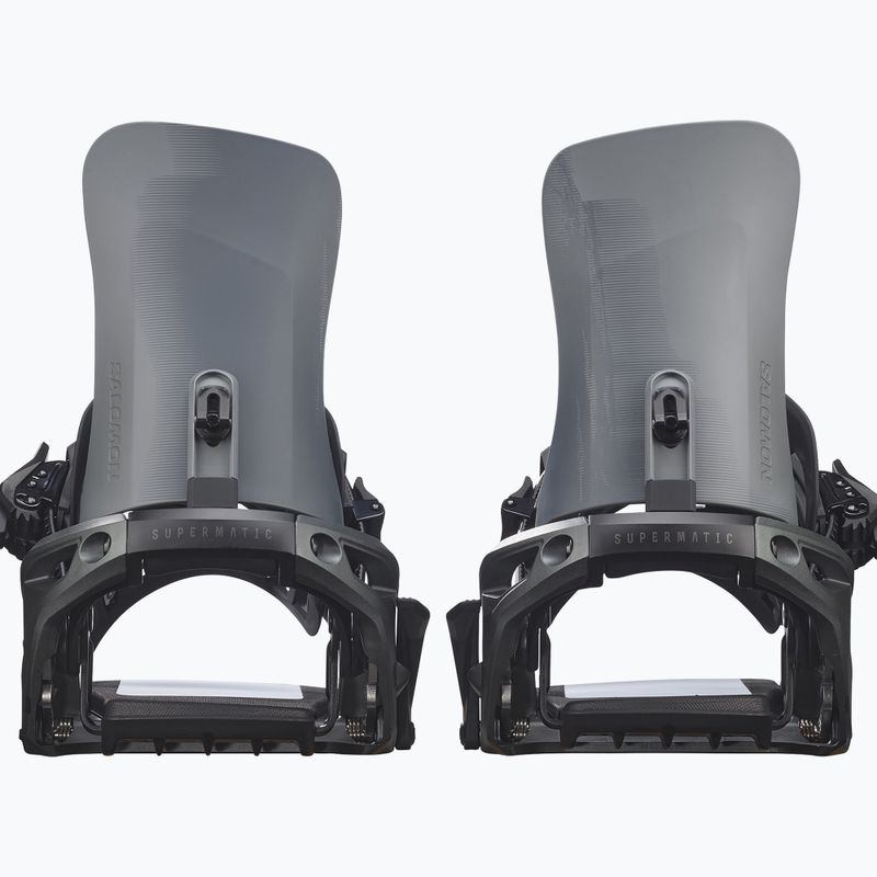 Snowboardbindungen Salomon XA Supermatic castor gray/black 3
