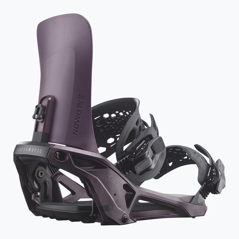 Snowboardbindungen Salomon XA Supermatic huckleberry/black 2