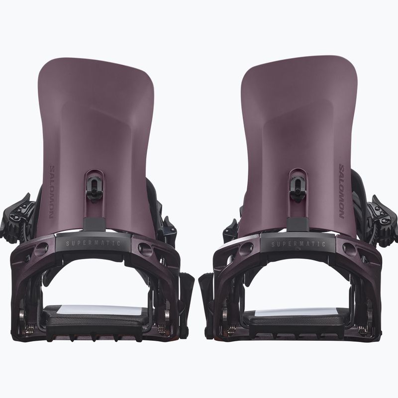 Snowboardbindungen Salomon XA Supermatic huckleberry/black 3