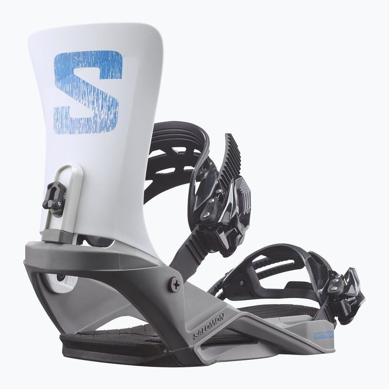 Snowboardbindungen Salomon Rhythm grey/white 2