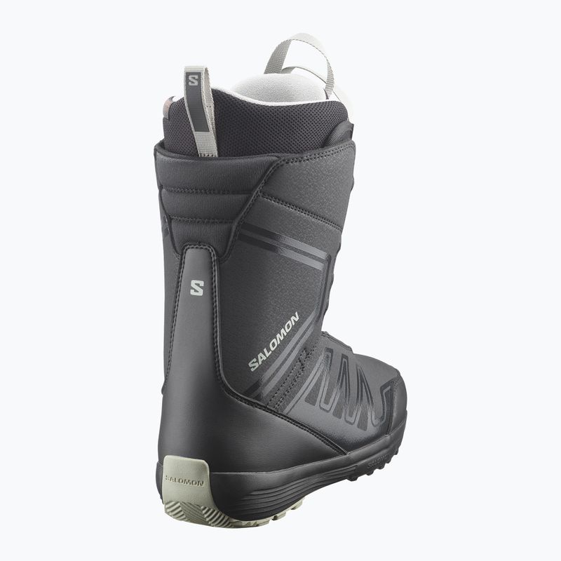 Damen-Snowboardschuhe Salomon Pearl Boa W black/black/wrought iron 2