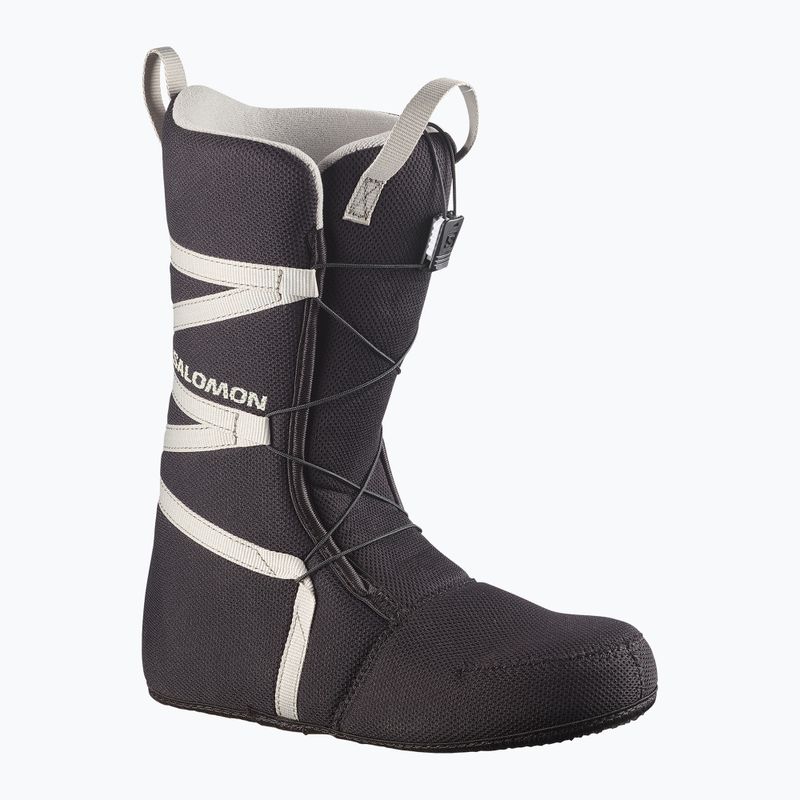 Damen-Snowboardschuhe Salomon Pearl Boa W black/black/wrought iron 4