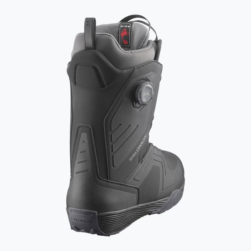 Herren-Snowboardschuhe Salomon Dialogue Dual Boa Wide black/black/asphalt 2