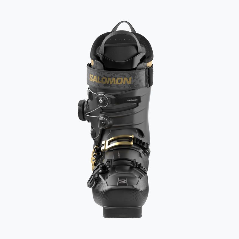Damen-Skischuhe Salomon S/Pro Alpha C Boa 95 W black/gold met./dark grey met 3