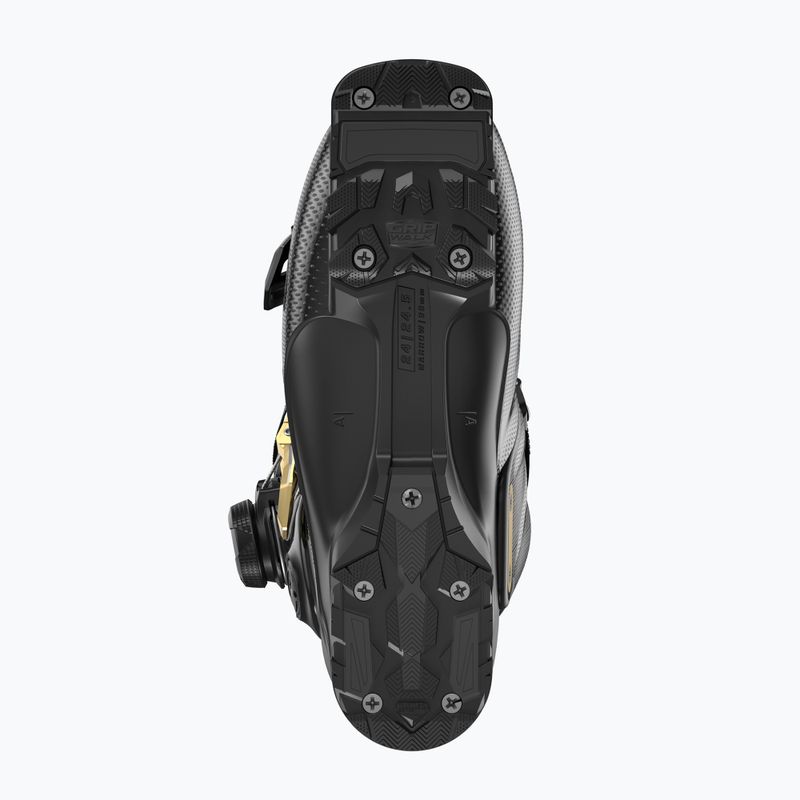 Damen-Skischuhe Salomon S/Pro Alpha C Boa 95 W black/gold met./dark grey met 5