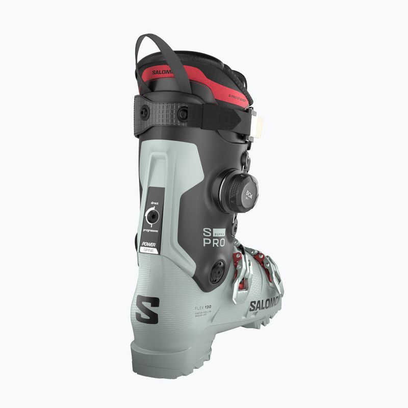 Herren-Skischuhe Salomon S/Pro Supra Boa 130 wrought iron/black/samba met. 3