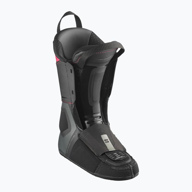 Herren-Skischuhe Salomon S/Pro Supra Dual Boa 130 gray aurora/black/raspberry 5