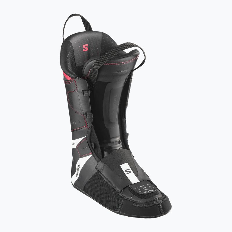 Herren-Skischuhe Salomon S/Pro Alpha C Boa 130 wrought iron/black/raspberry 6
