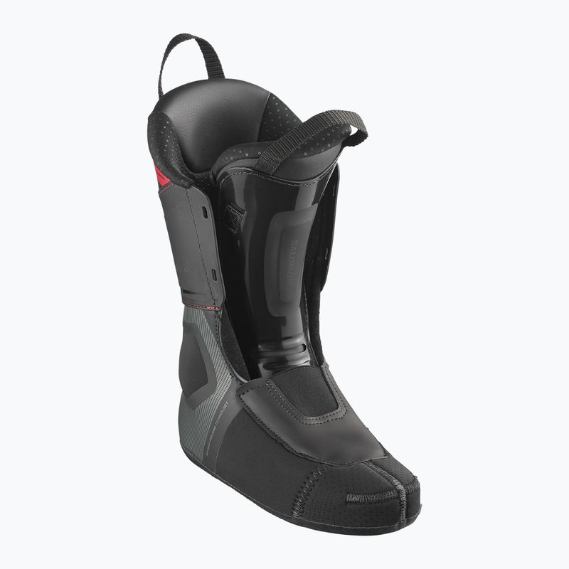 Herren-Skischuhe Salomon S/PRO Supra S Boa 110 black/gray aurora/samba met 5