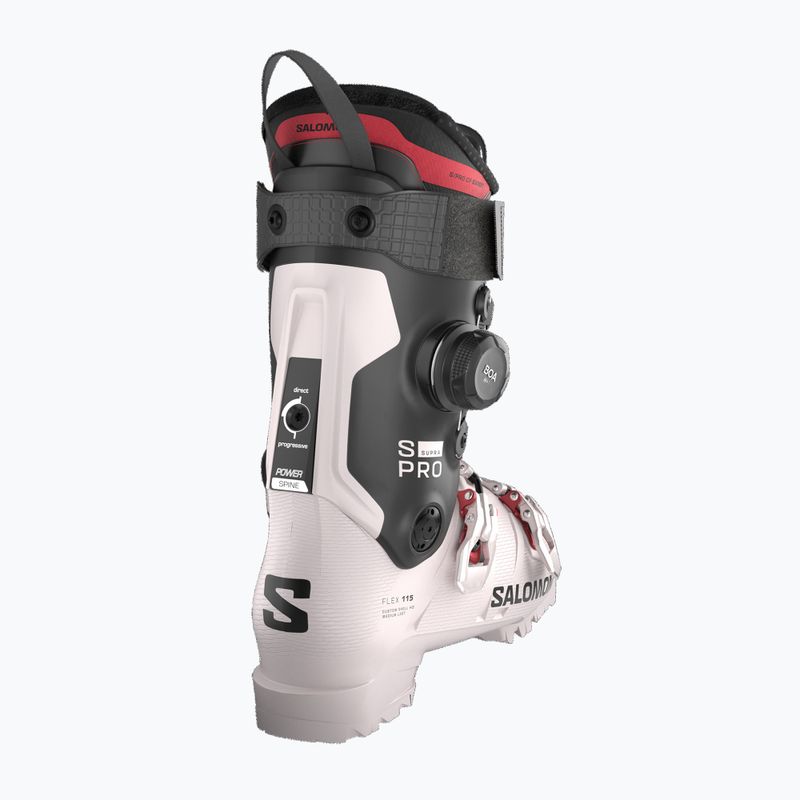 Damen-Skischuhe Salomon S/PRO Supra C Boa 115 W lilac ash/black/samba met 3