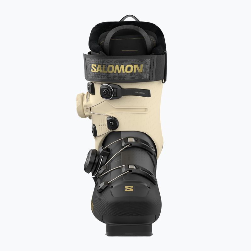 Damen-Skischuhe Salomon S/PRO Supra Dual Boa 105 W black/ birch/gold met 3