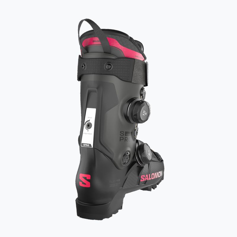 Damen-Skischuhe Salomon S/PRO Supra Dual Boa 115 W black/beluga met/raspberry 4