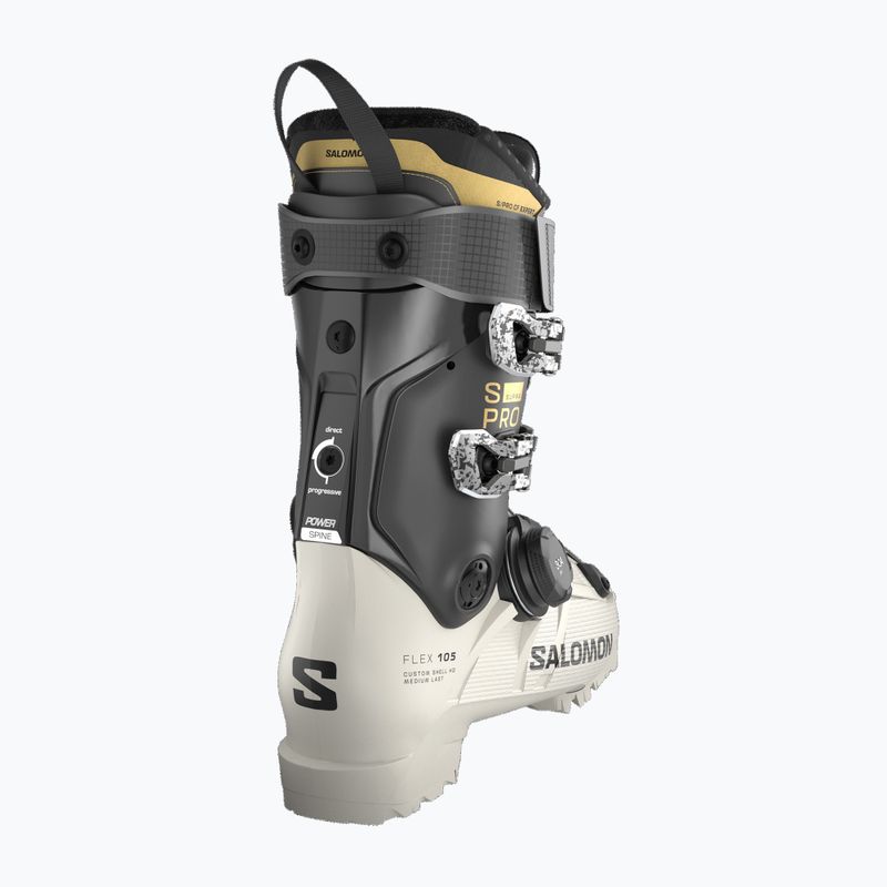 Damen-Skischuhe Salomon S/PRO Supra S Boa 105 W gray aurora/black/gold met 2