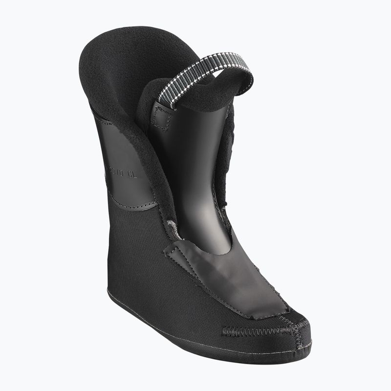 Kinder-Skischuhe Salomon T4 M Jr black/black/white 5