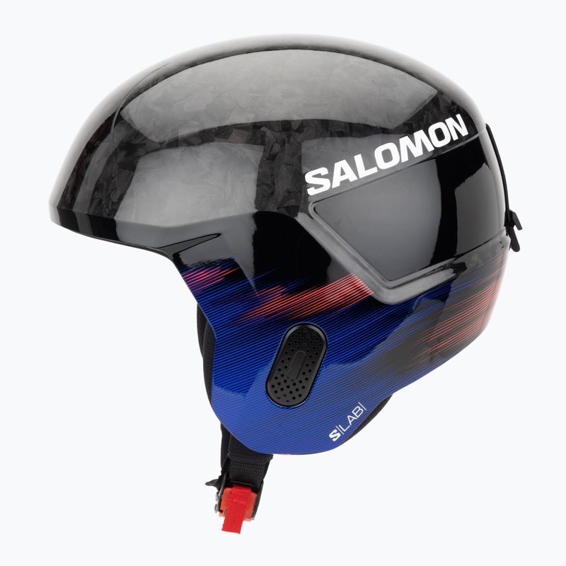 Skihelm Salomon S/Lab Equipe FIS MIPS black/race blue 3