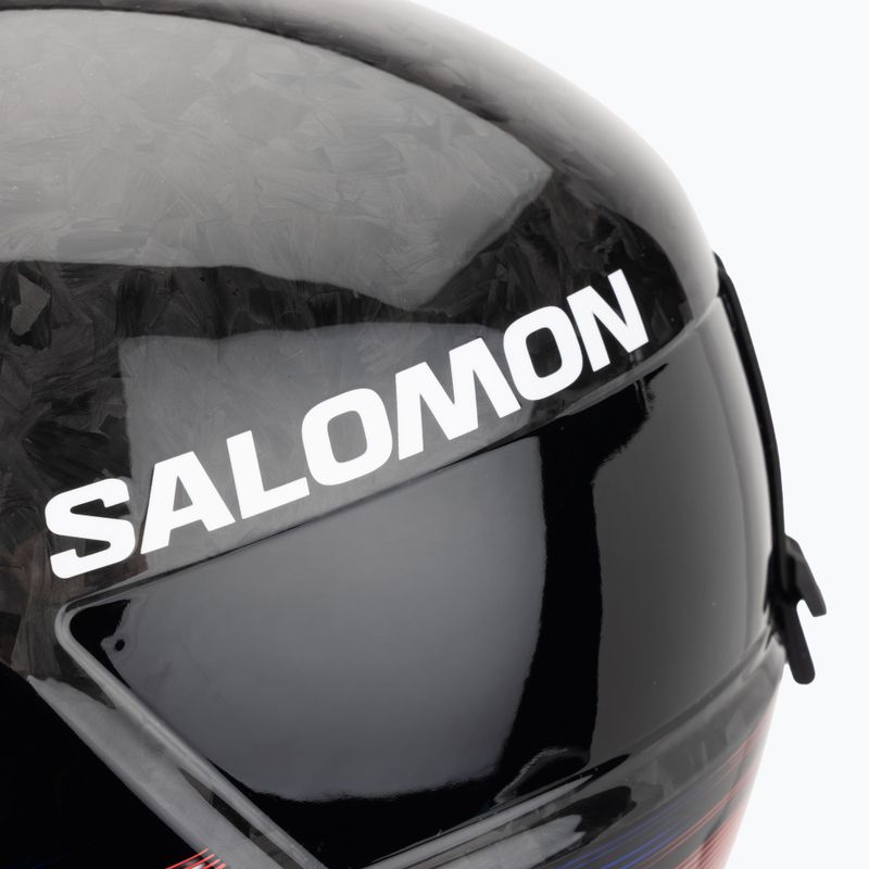Skihelm Salomon S/Lab Equipe FIS MIPS black/race blue 8