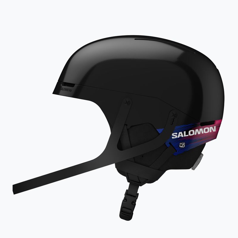 Skihelm Salomon Equipe Pro SL Black/Race Blue 3