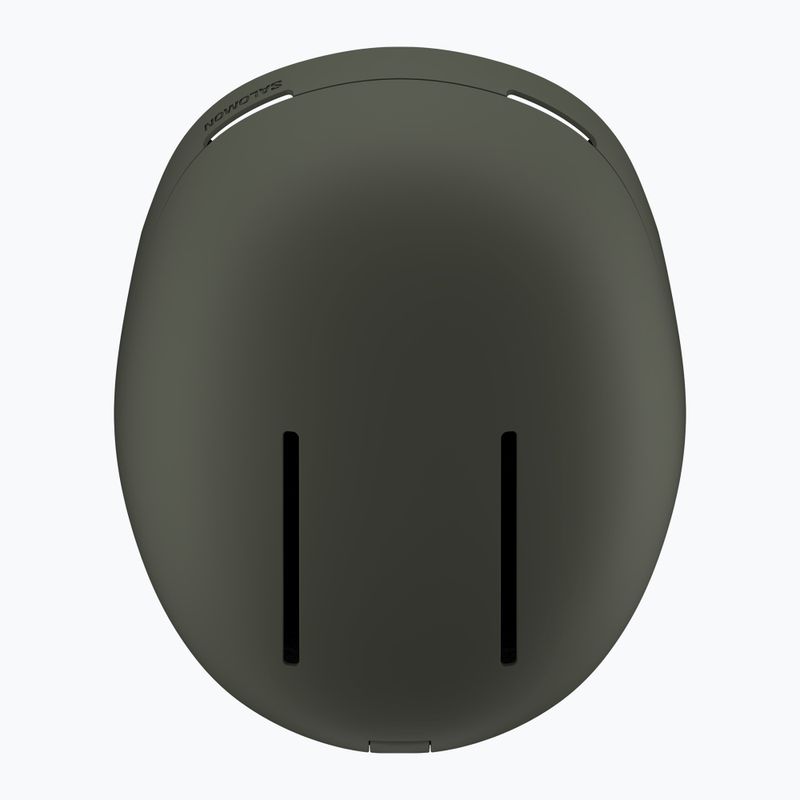 Skihelm Salomon Brigade Index castor gray 5