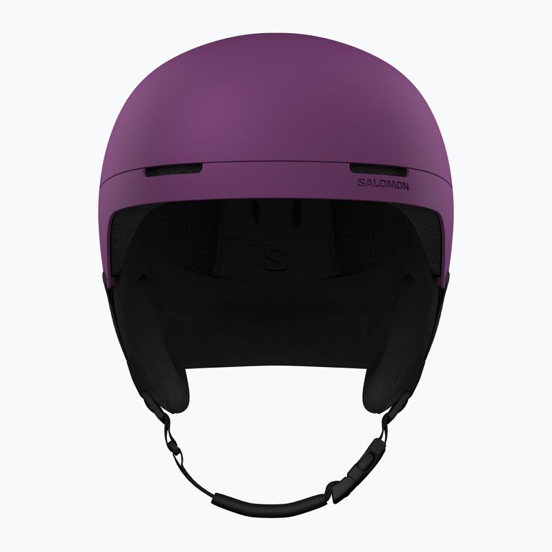 Skihelm Salomon Brigade Index pansy 4