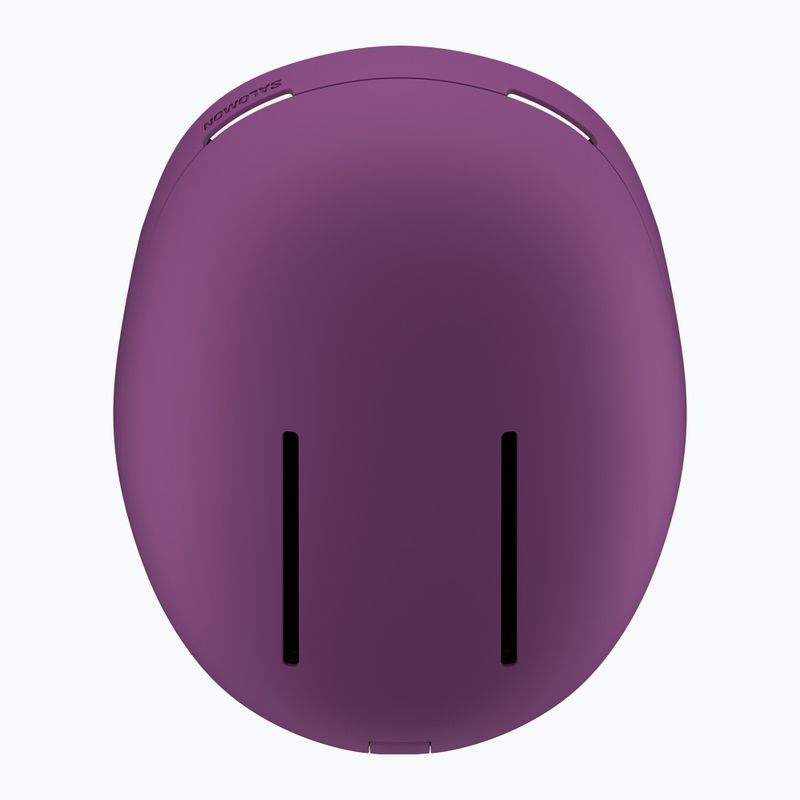 Skihelm Salomon Brigade Index pansy 5