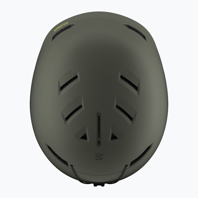Kinder-Skihelm Salomon Husk Jr castor gray 5