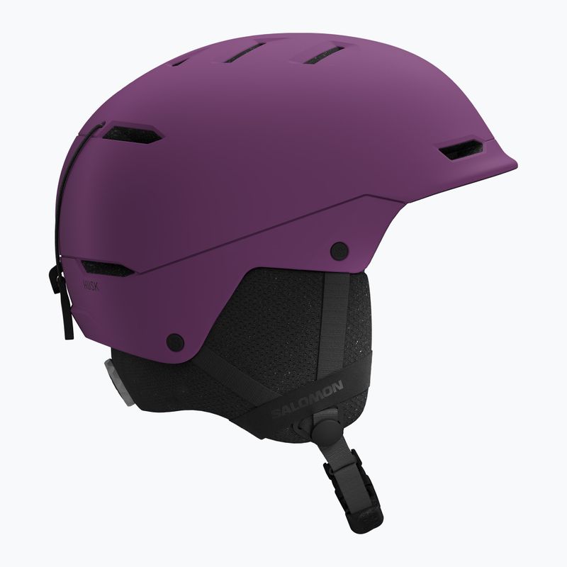 Kinder-Skihelm Salomon Husk Jr pansy 2