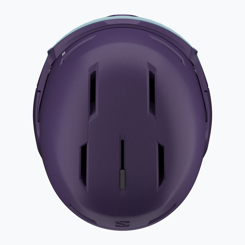 Skihelm Salomon Osmo Pro Sigma Photo S1-S3 astral aura/sigma photo sky blue 6