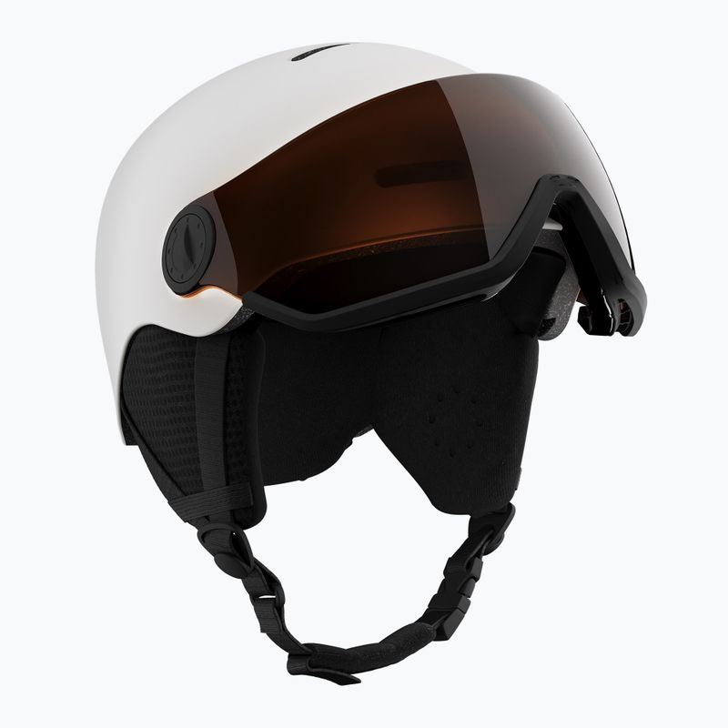 Kinder-Skihelm Salomon Orka Visor Jr S2 white 5