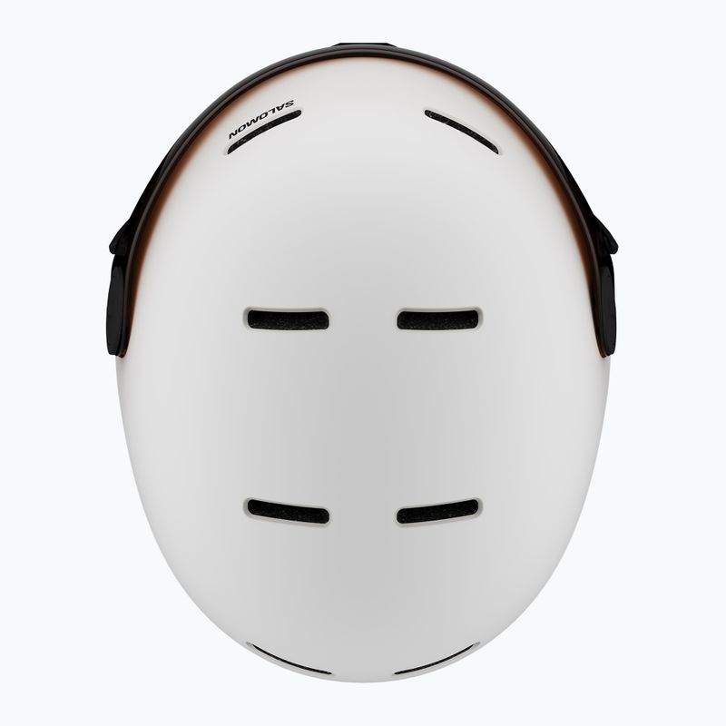 Kinder-Skihelm Salomon Orka Visor Jr S2 white 6