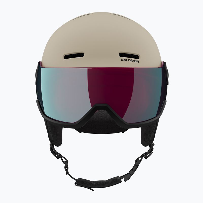 Kinder-Skihelm Salomon Orka Visor Jr S2 rainy day 5