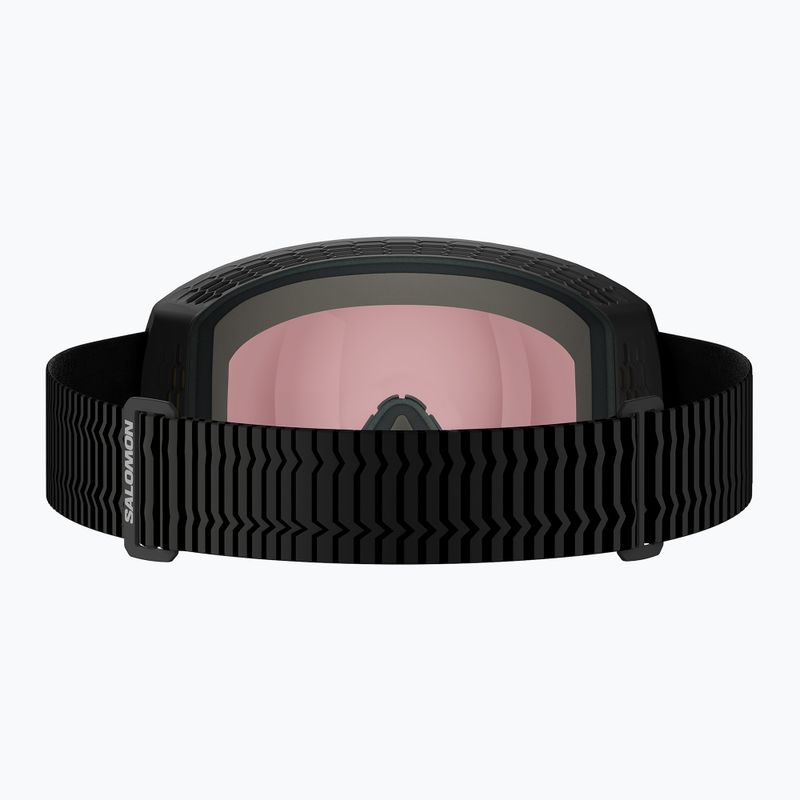 Skibrille Salomon Radium Pro Outline Sigma Photo S1-S3 black/sigma photo poppy red 3