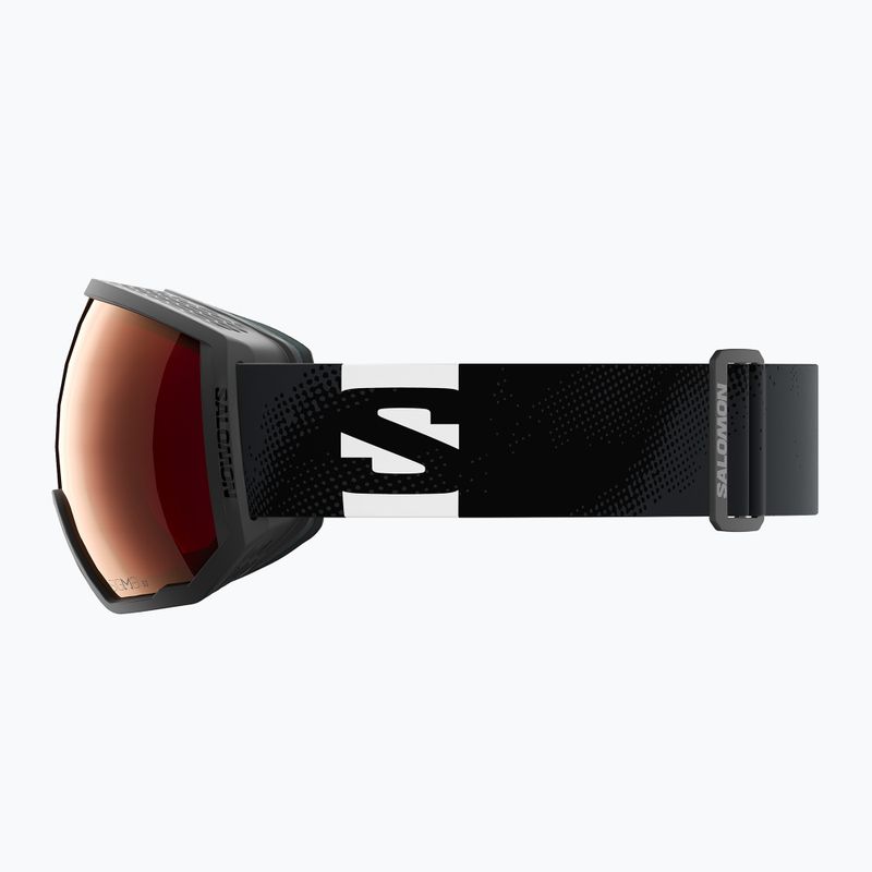 Skibrille Salomon Radium Pro Outline Sigma S3+S1 black/sigma fire red/sigma light blue 4