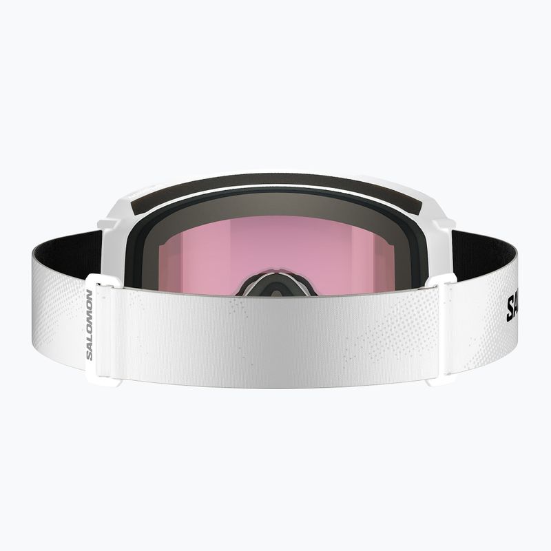 Skibrille Salomon S/View 3 S2 white/ml lruby 3