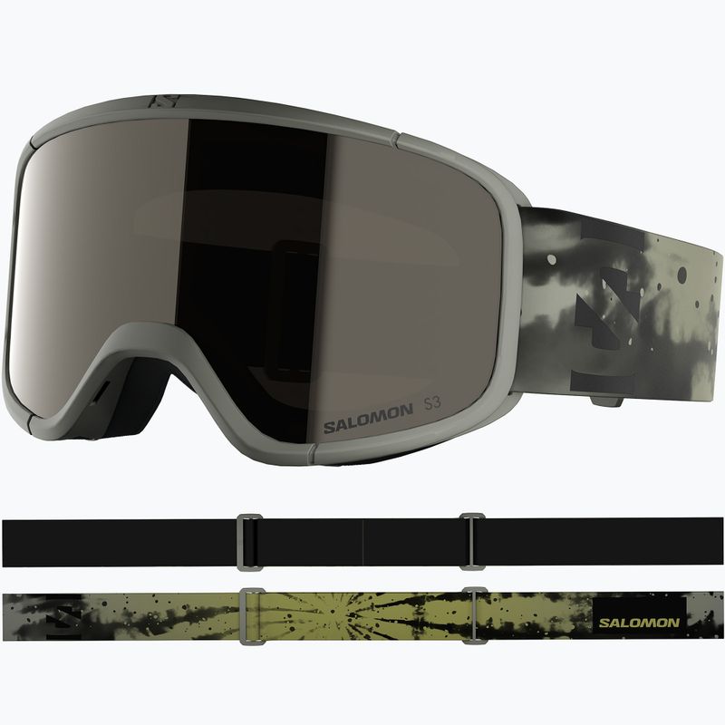 Skibrille Salomon Aksium 2.0 S S3 castor gray/ml black 2
