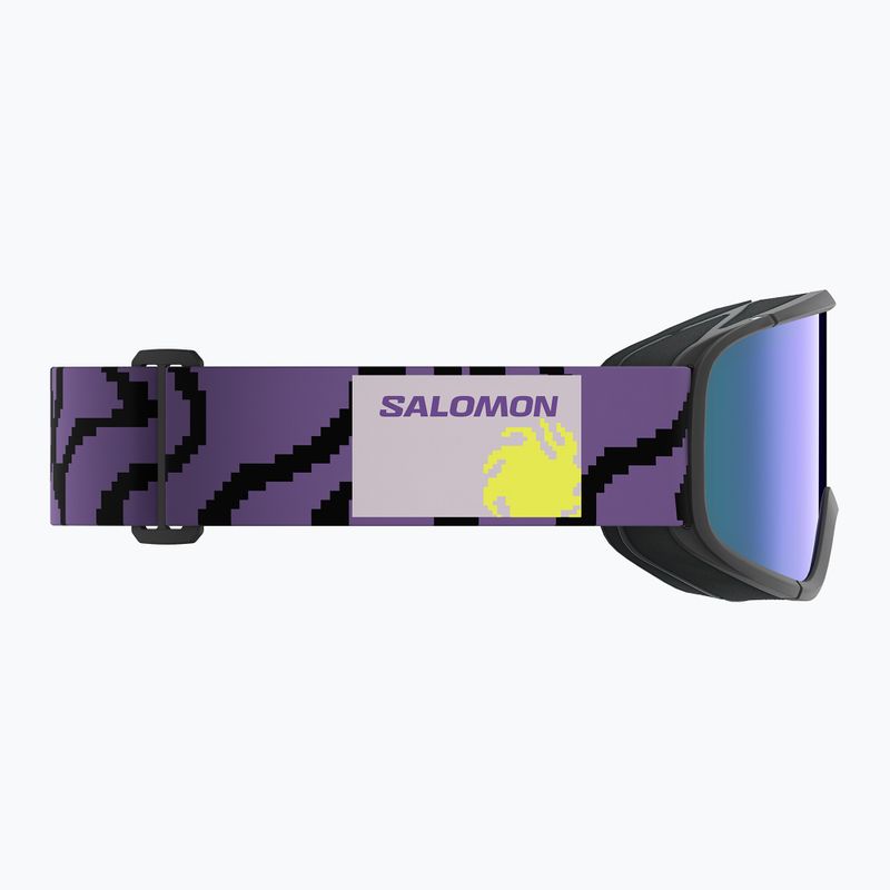 Skibrille Salomon Aksium 2.0 S S2 black pansy/ml mid blue 5