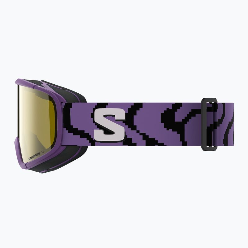 Kinder-Skibrille Salomon Lumi Acces Jr S1 pansy/flash yellow 4
