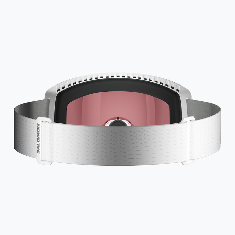 Skibrille Salomon Skarn Prime Sigma S3+S1 white/sigma fire red/sigma light blue 3