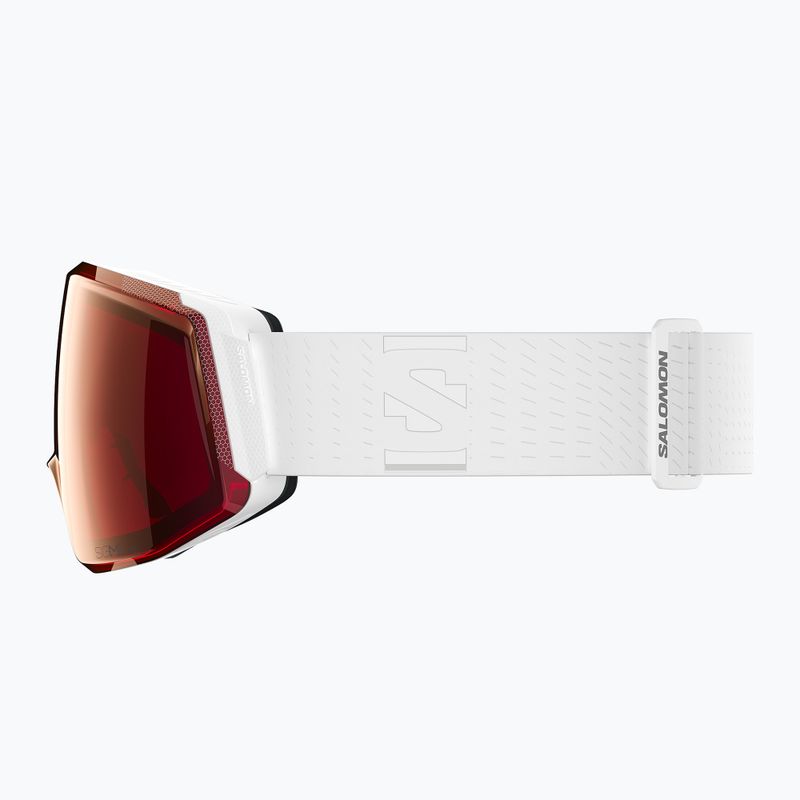 Skibrille Salomon Skarn Prime Sigma S3+S1 white/sigma fire red/sigma light blue 4