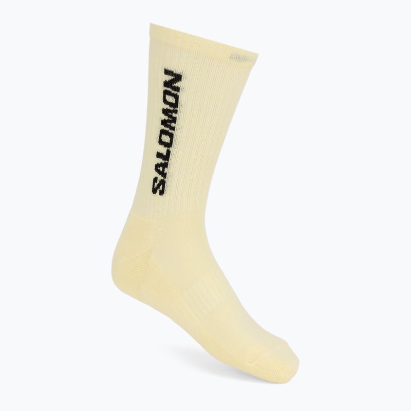 Socken Salomon Everyday Crew 3 pack brunnera blue/dusty yellow/icy pink 2