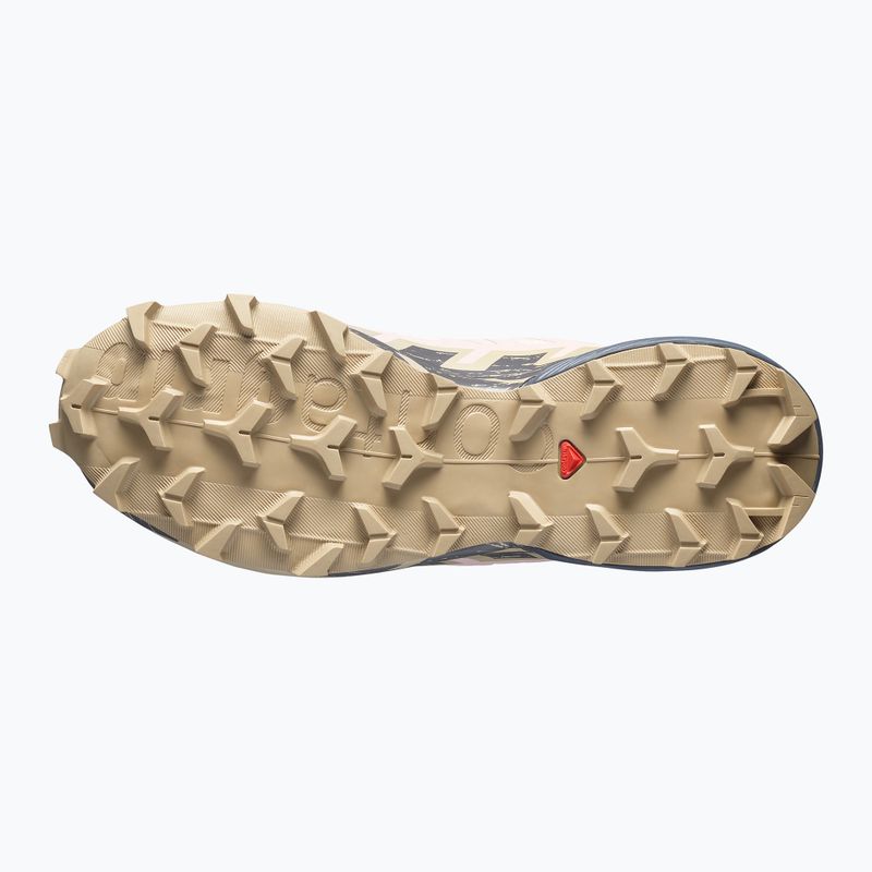 Laufschuhe für Damen Salomon Speedcross 6 tapioca/shadow gray 5