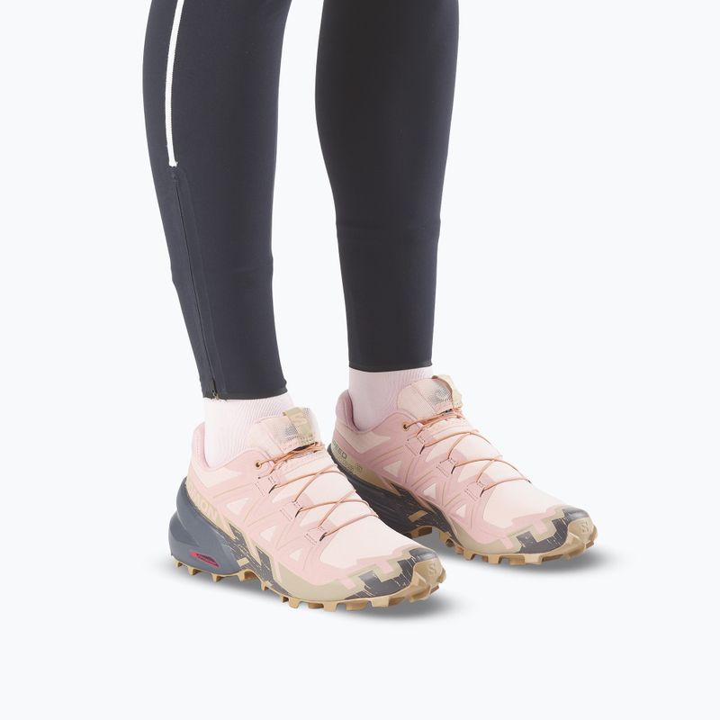 Laufschuhe für Damen Salomon Speedcross 6 tapioca/shadow gray 6