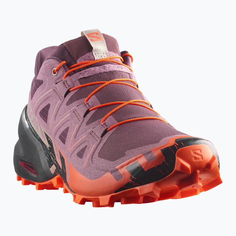 Laufschuhe für Damen Salomon Speedcross 6 huckleberry/dusky orchid 2