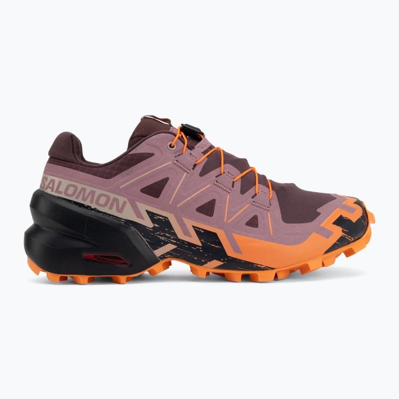 Laufschuhe für Damen Salomon Speedcross 6 huckleberry/dusky orchid 2