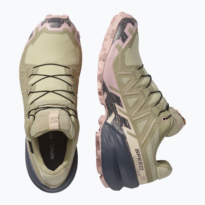 Laufschuhe für Damen Salomon Speedcross 6 GTX eucalyptus/slate green 2