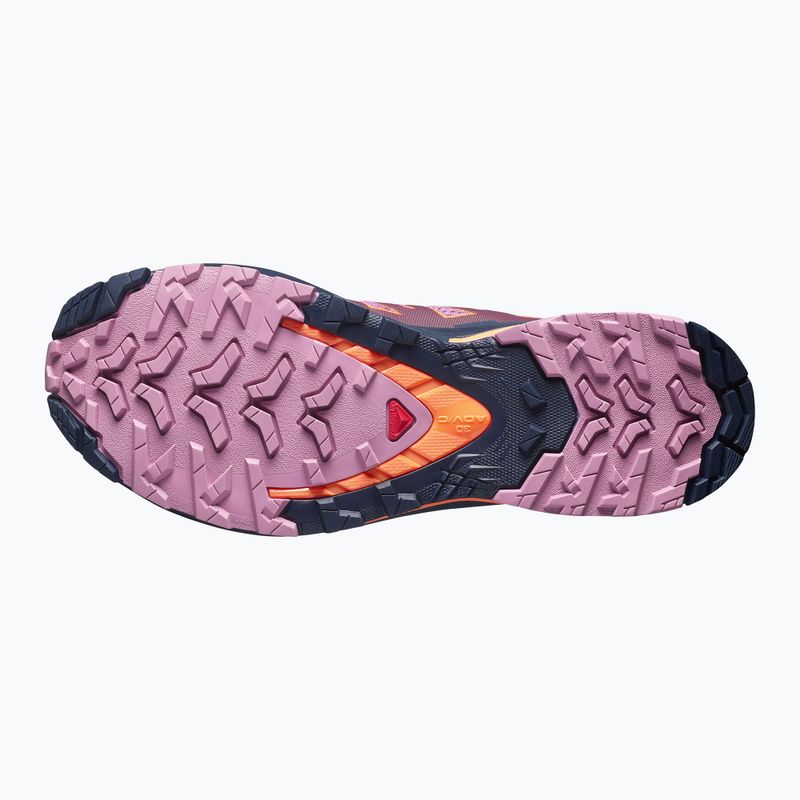 Laufschuhe für Damen Salomon XA Pro 3D V9 dusky orchid/huckleberry 4