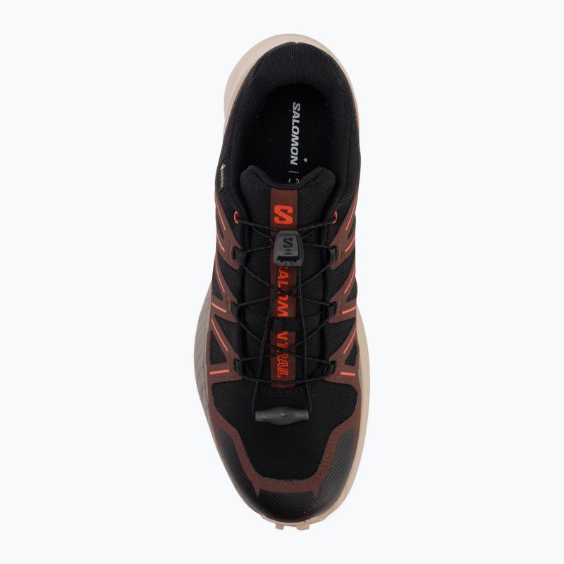 Herren-Laufschuhe Salomon Speedcross Peak GTX black/oxford tan 5