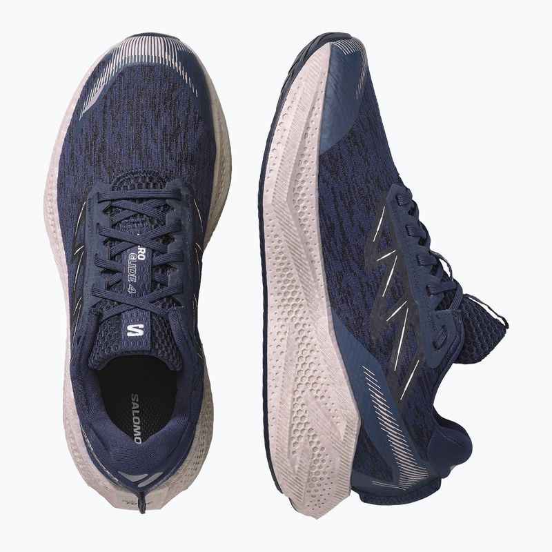Herren-Laufschuhe Salomon Aero Glide 4 maritime blue/silver cloud 3