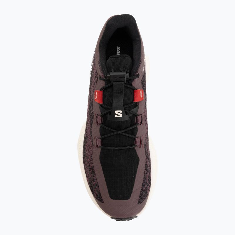Laufschuhe für Damen Salomon Aero Glide 4 GRVL huckleberry/black 5